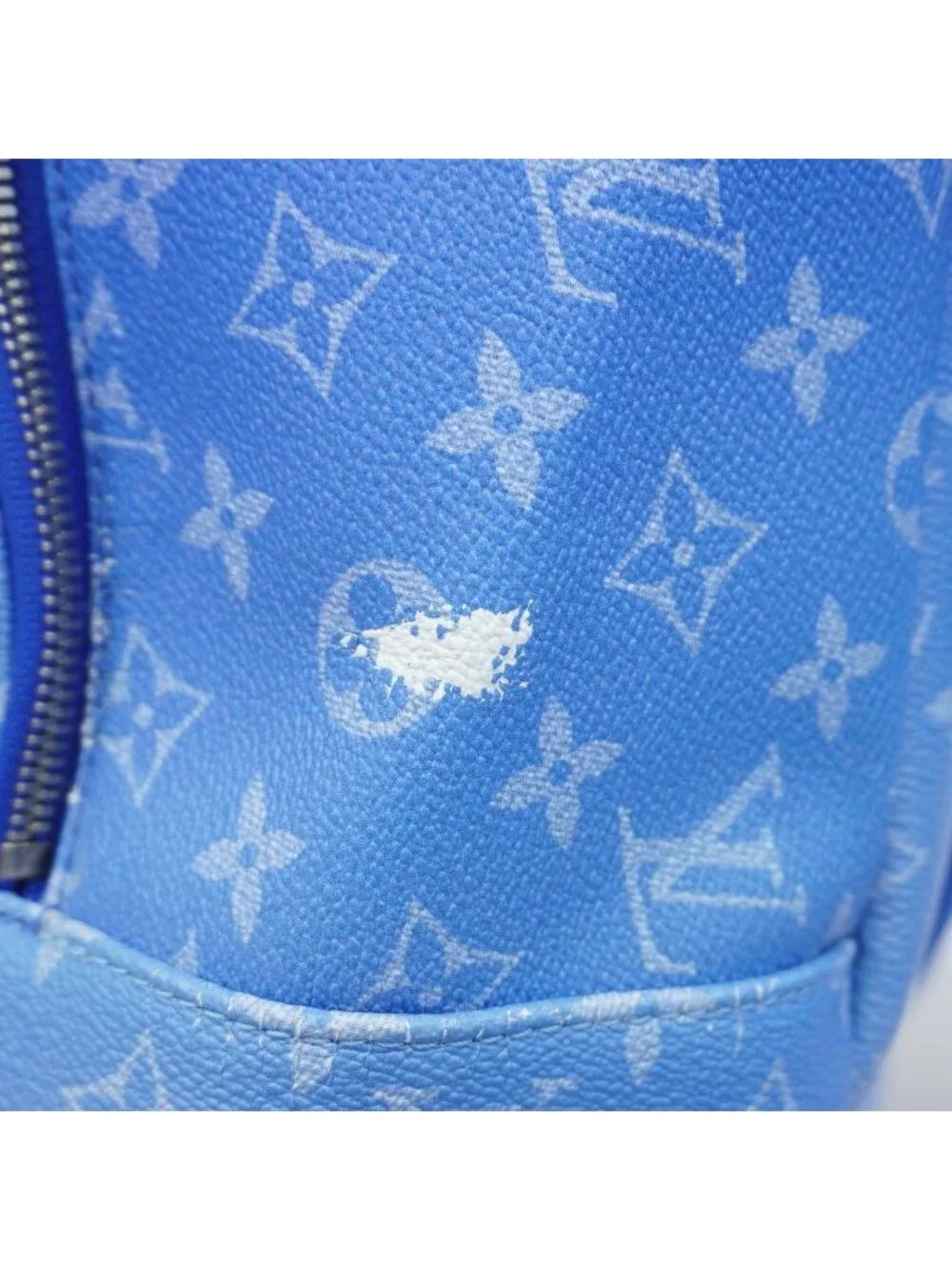 Louis Vuitton Backpack Monogram Clouds Multi Pocket Blue